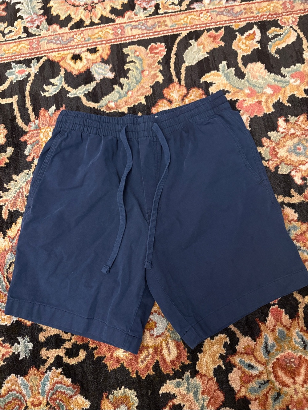 Vineyard Vines Men's Surfside 7” Navy Elastic Drawstring Pull-on Shorts